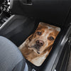 Brittany Dog Funny Face Car Floor Mats 119