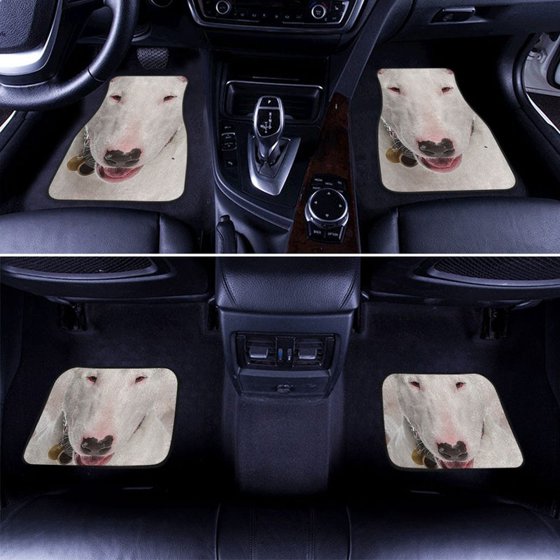 Bull Terrier Dog Funny Face Car Floor Mats 119