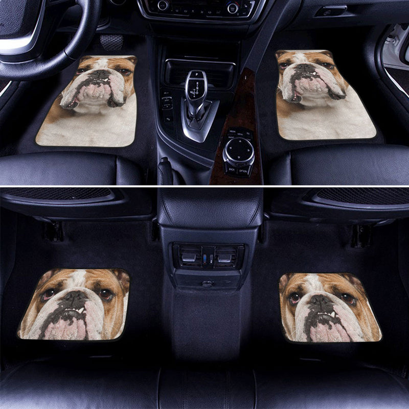 Bulldog Funny Face Car Floor Mats 119