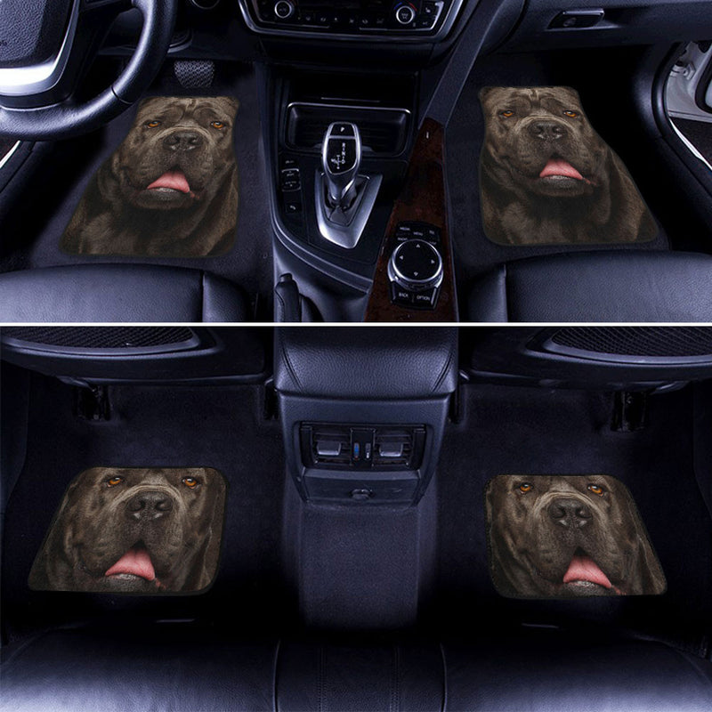 Cane Corso Dog Funny Face Car Floor Mats 119