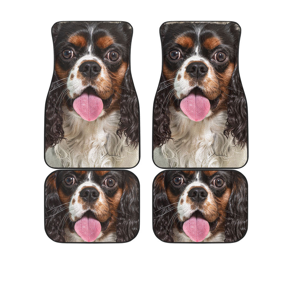 Cavalier King Charles Spaniel Dog Funny Face Car Floor Mats 119