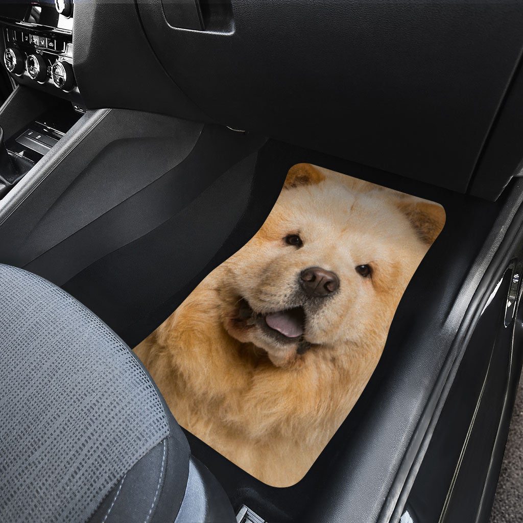 Chow Chow Dog Funny Face Car Floor Mats 119