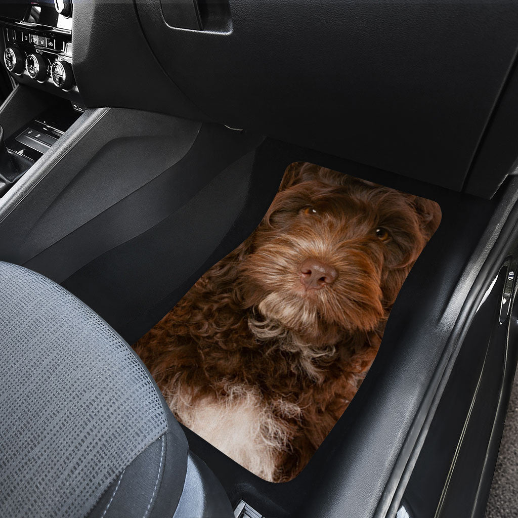 Cockapoo Dog Funny Face Car Floor Mats 119
