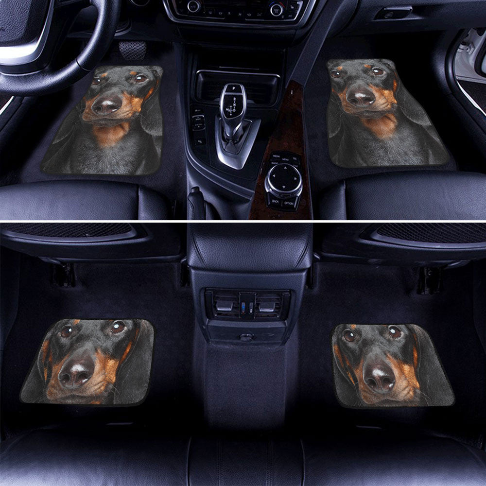 Dachshund Dog Funny Face Car Floor Mats 119