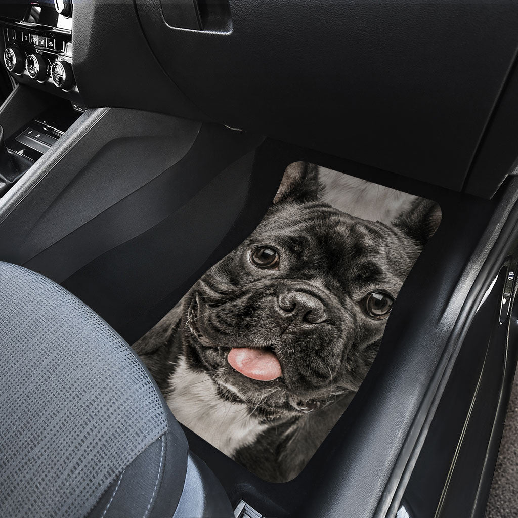 French Bulldog Funny Face Car Floor Mats 119