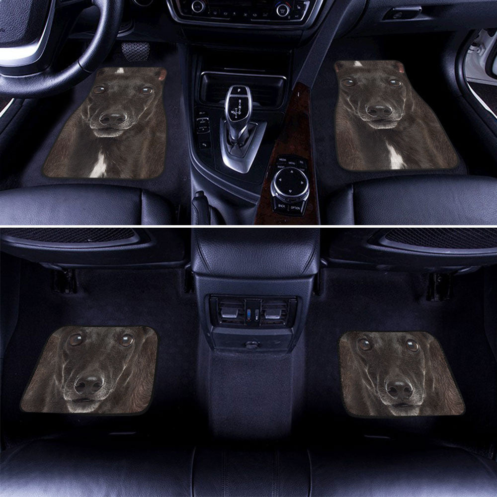 Greyhound Dog Funny Face Car Floor Mats 119