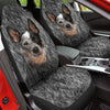 Australian Cattle Dog Funny Face Car Seat Covers 120