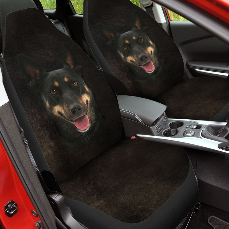 Australian Kelpie Dog Funny Face Car Seat Covers 120