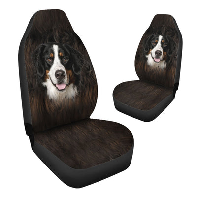 Bernese Mountain Dog Funny Face Car Seat Covers 120