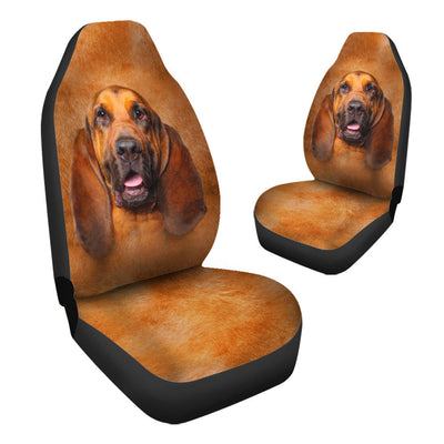 Bloodhound Dog Funny Face Car Seat Covers 120