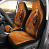Bloodhound Dog Funny Face Car Seat Covers 120
