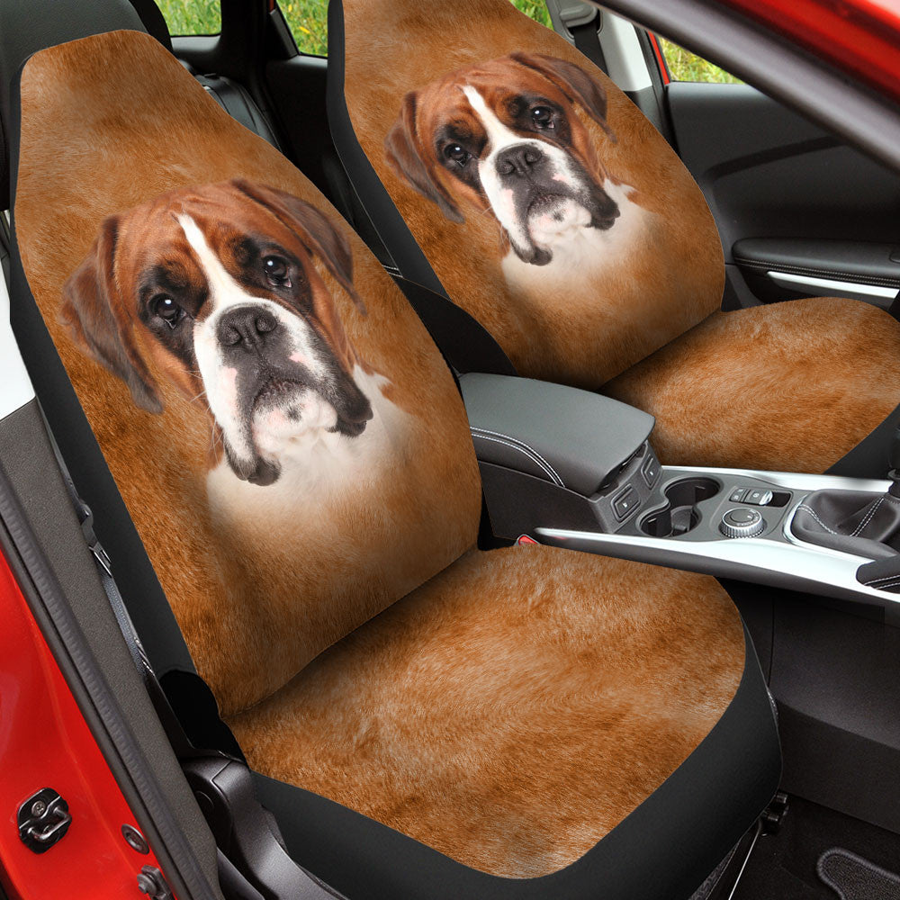 Boxer dog 2025 car seat covers