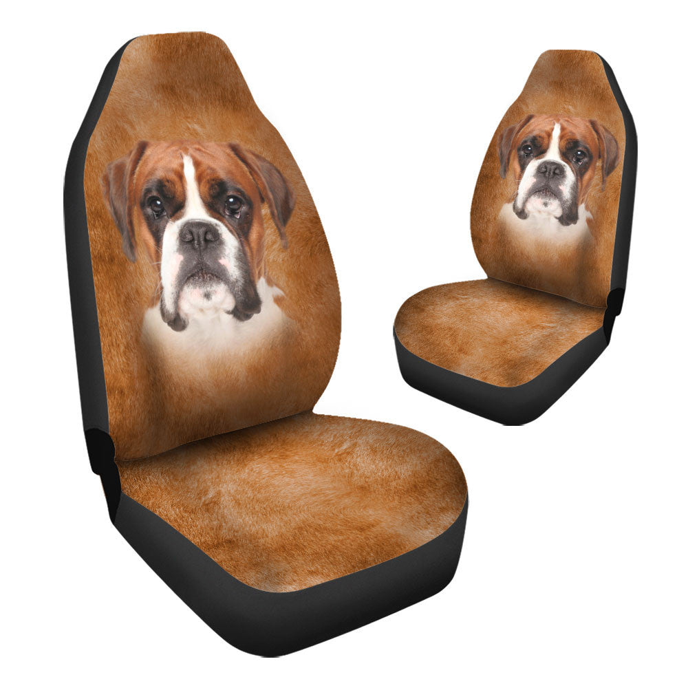 Boxer dog 2025 car seat covers