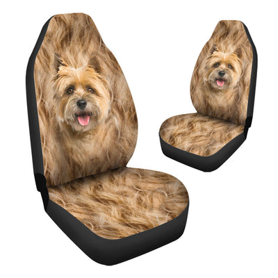 Cairn Terrier Dog Funny Face Car Seat Covers 120