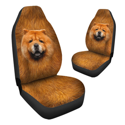 Chow Chow Dog Funny Face Car Seat Covers 120