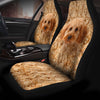 Cockapoo Dog Funny Face Car Seat Covers 120