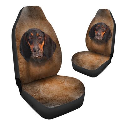 Coonhound Dog Funny Face Car Seat Covers 120