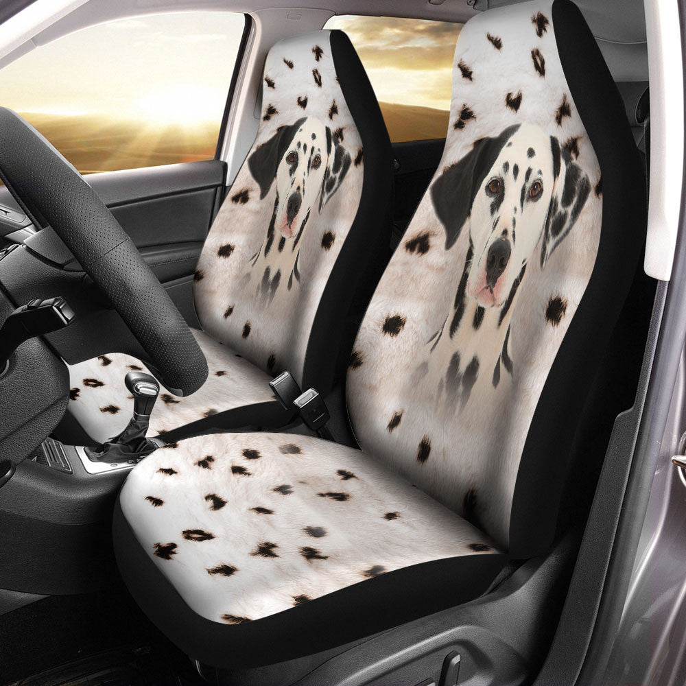 Dalmatian car hot sale seat covers