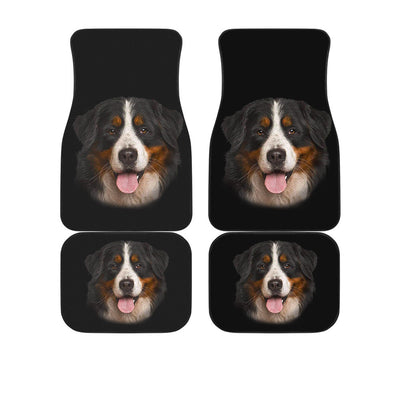 Bernese Mountain Dog Cute Face Car Floor Mats 118