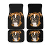 Boxer Dog Cute Face Car Floor Mats 118