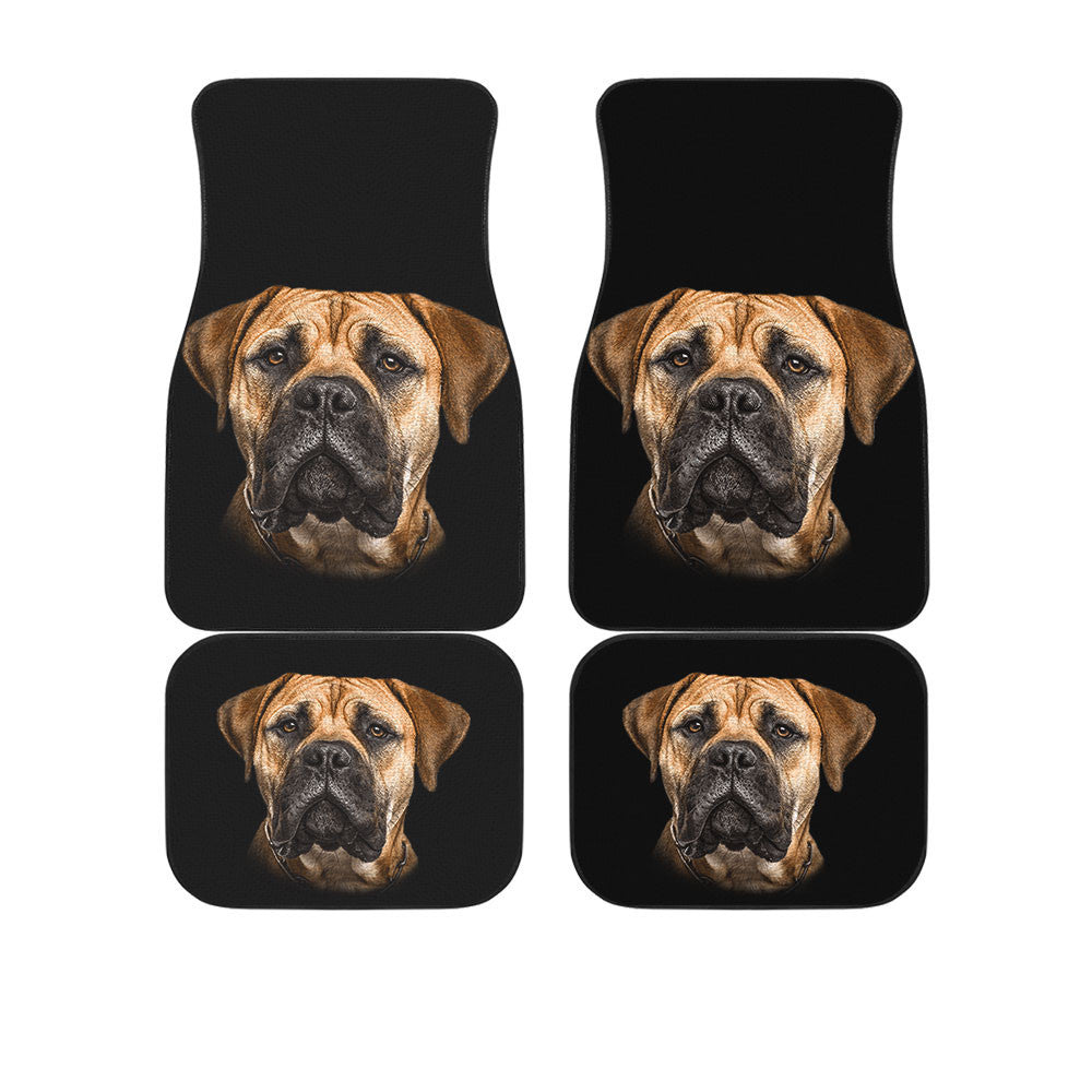 Bullmastiff Dog Cute Face Car Floor Mats 118