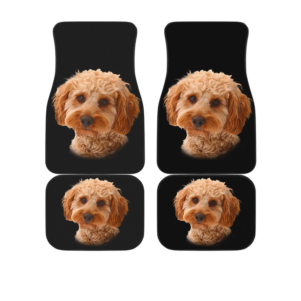 Cockapoo Dog Cute Face Car Floor Mats 118