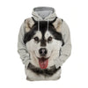 Alaskan Malamute 3 - Unisex 3D Graphic Hoodie