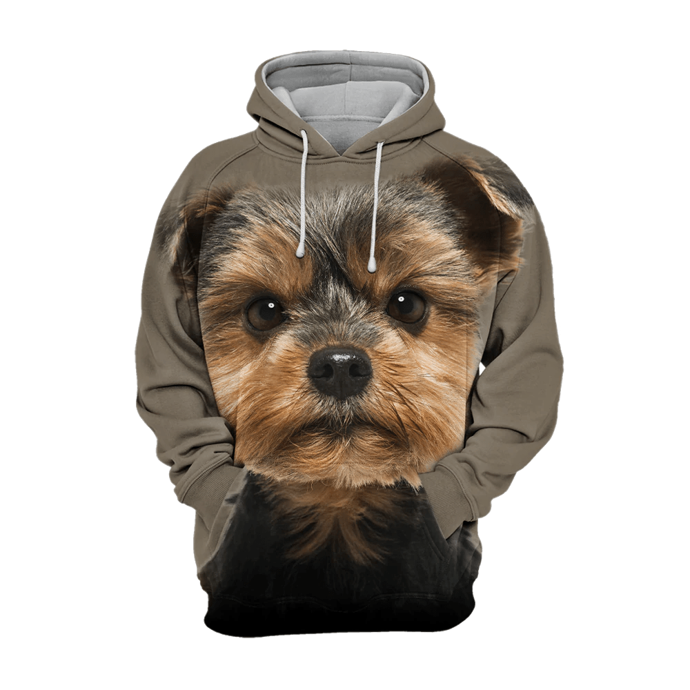 Yorkshire Terrier Torkie Lovely - Unisex 3D Graphic Hoodie