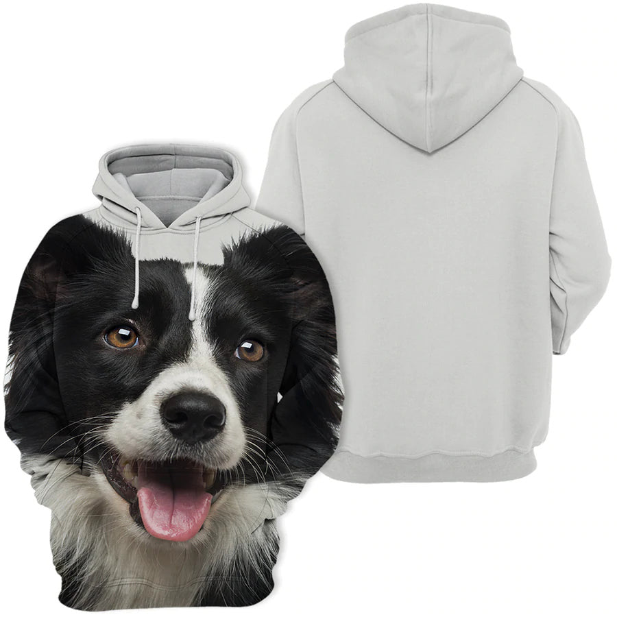 Border Collie - Unisex 3D Graphic Hoodie