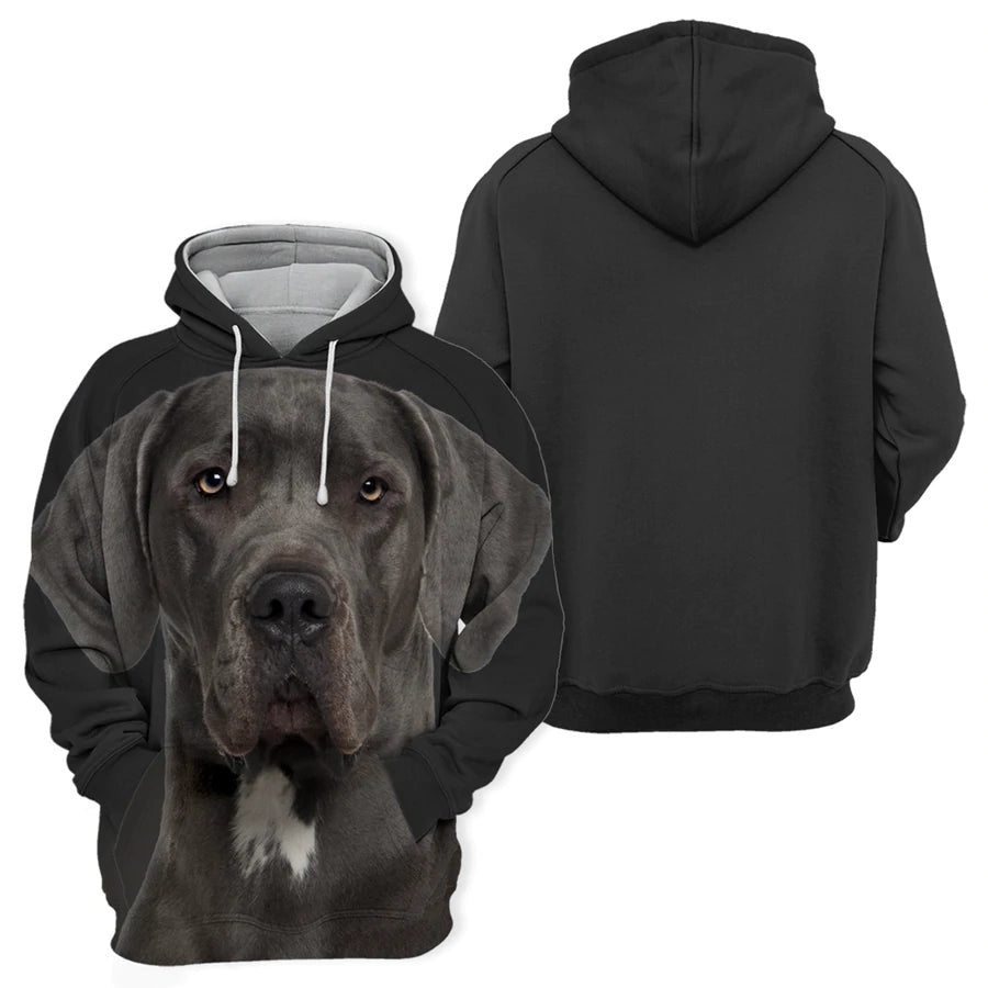 Great Dane 2 - Unisex 3D Graphic Hoodie
