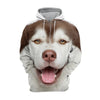 Alaskan Malamute - Unisex 3D Graphic Hoodie