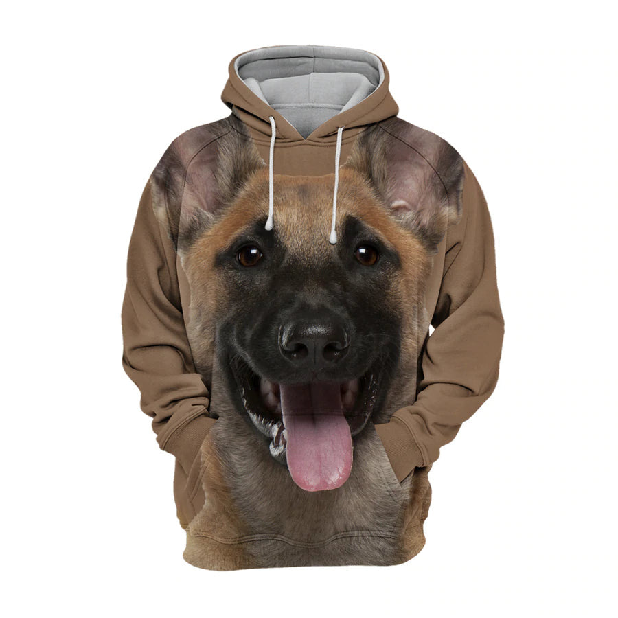 Belgian Shepherd Malinois 2 - Unisex 3D Graphic Hoodie