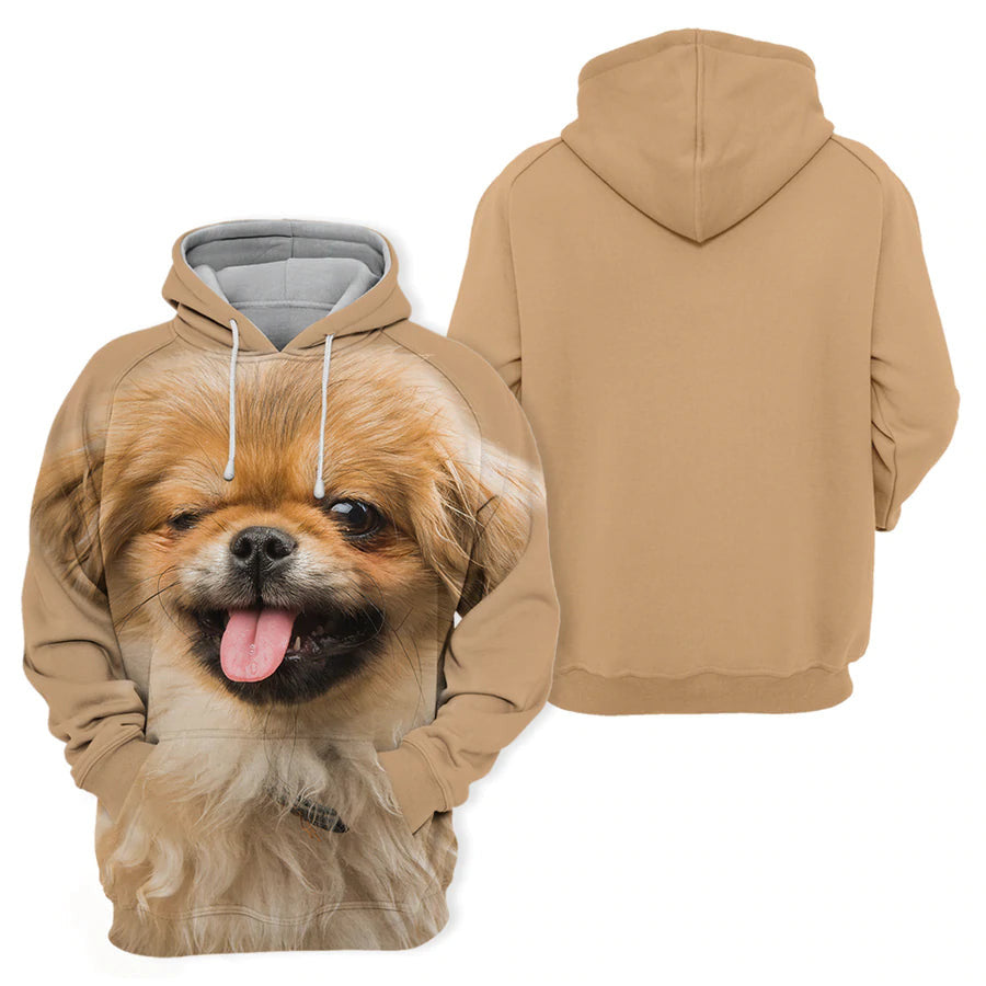 Pekingese 2 - Unisex 3D Graphic Hoodie