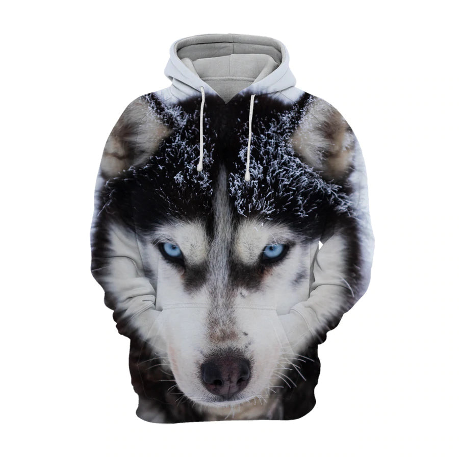 Alaskan Malamute 7 - Unisex 3D Graphic Hoodie