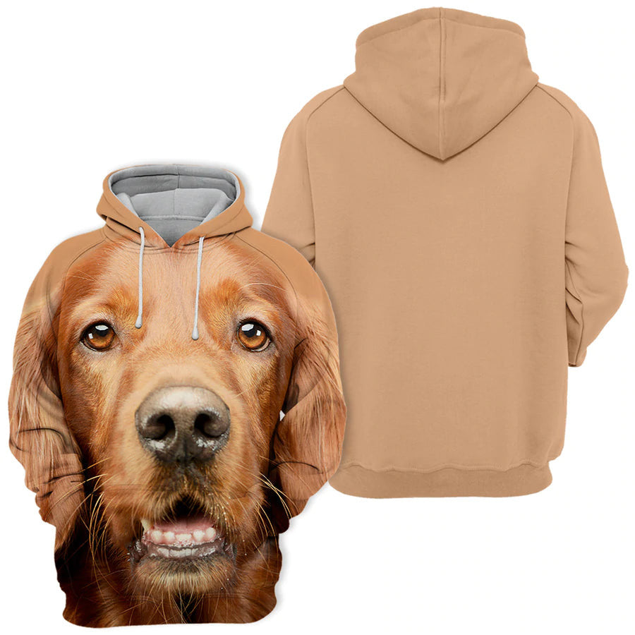 Irish Setter - Unisex 3D Graphic Hoodie