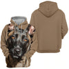 Belgian Shepherd Malinois - Unisex 3D Graphic Hoodie