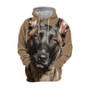 Belgian Shepherd Malinois - Unisex 3D Graphic Hoodie