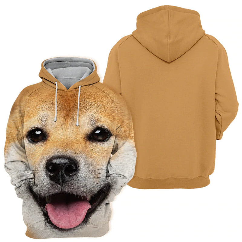 Shiba Inu 2 - Unisex 3D Graphic Hoodie