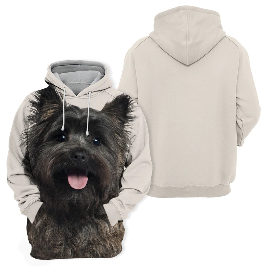 Cairn Terrier - Unisex 3D Graphic Hoodie