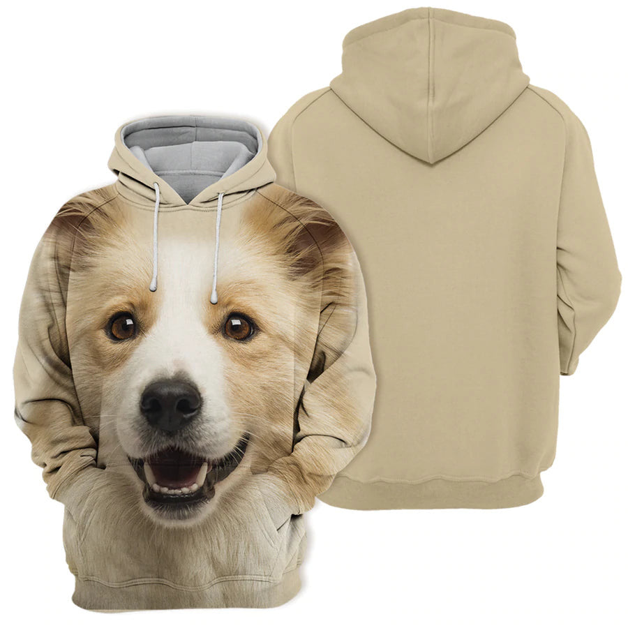 Border Collie 3 - Unisex 3D Graphic Hoodie