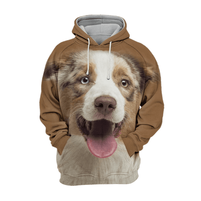 Australian Shepherd 3 - Unisex 3D Graphic Hoodie