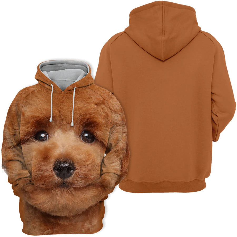 Poodle 4 - Unisex 3D Graphic Hoodie