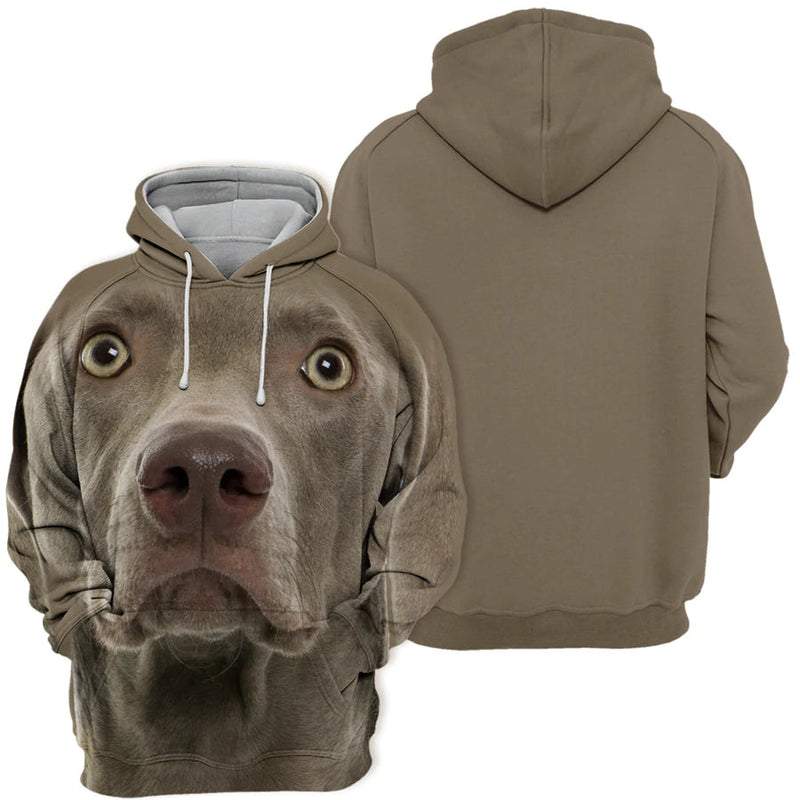 Weimaraner - Unisex 3D Graphic Hoodie