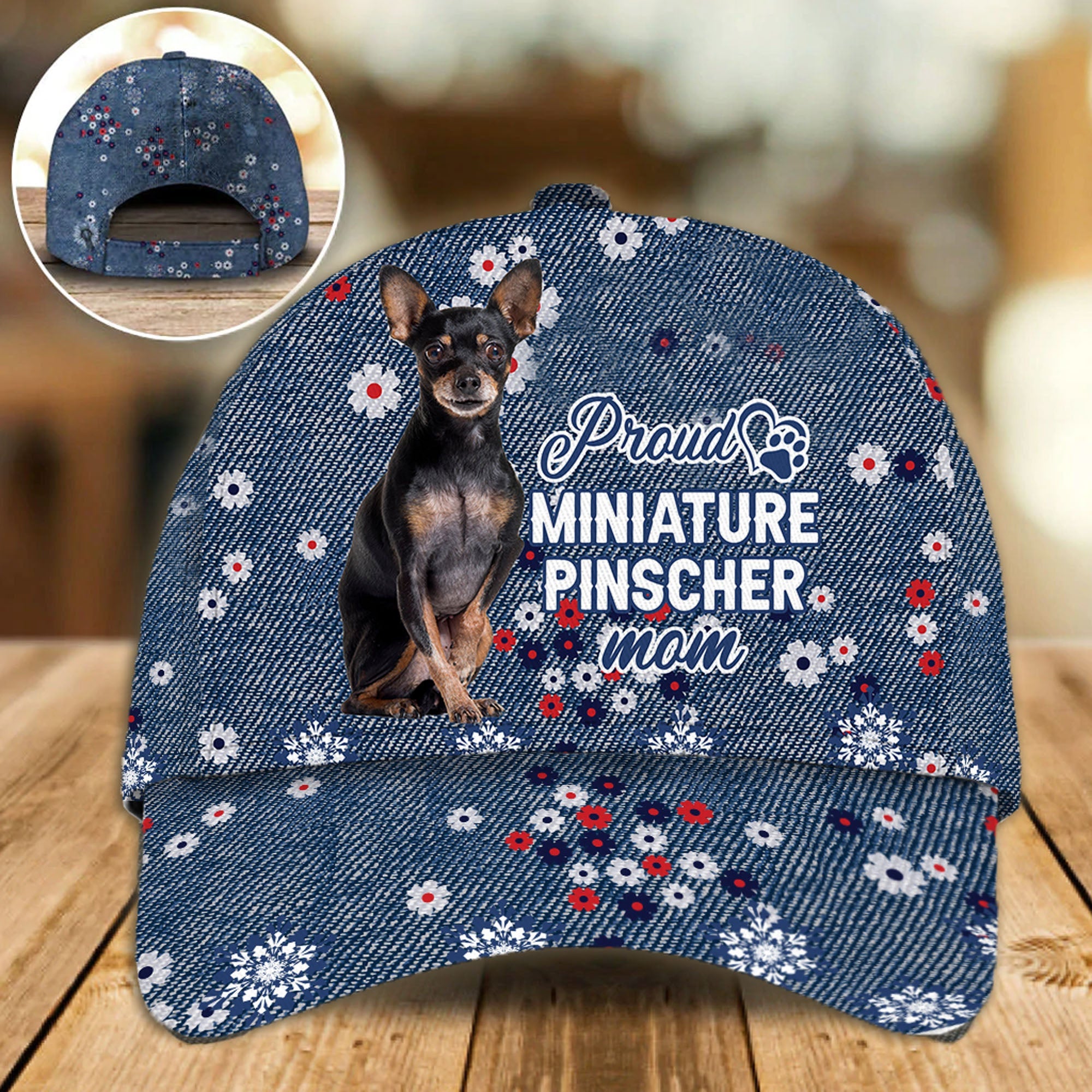 MINIATURE PINSCHER - PROUD MOM - CAP - Animals Kind