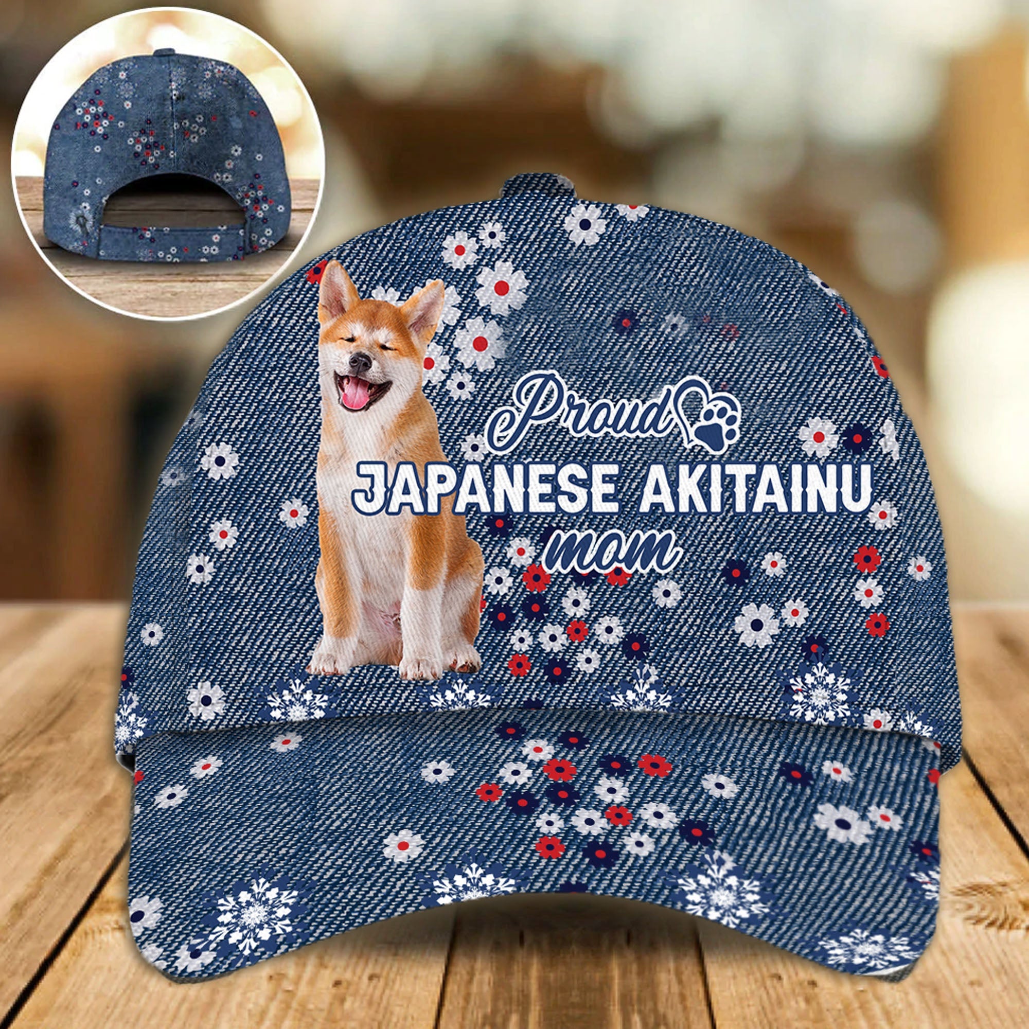 JAPANESE AKITA INU - PROUD MOM - CAP - Animals Kind