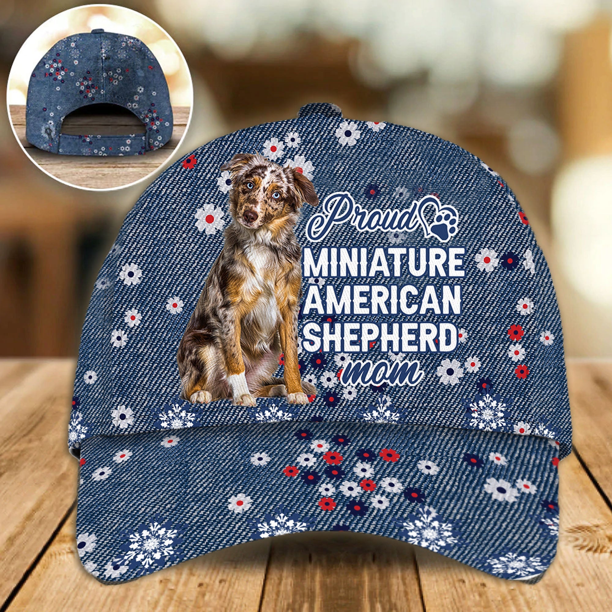 MINIATURE AMERICAN SHEPHERD - PROUD MOM - CAP - Animals Kind