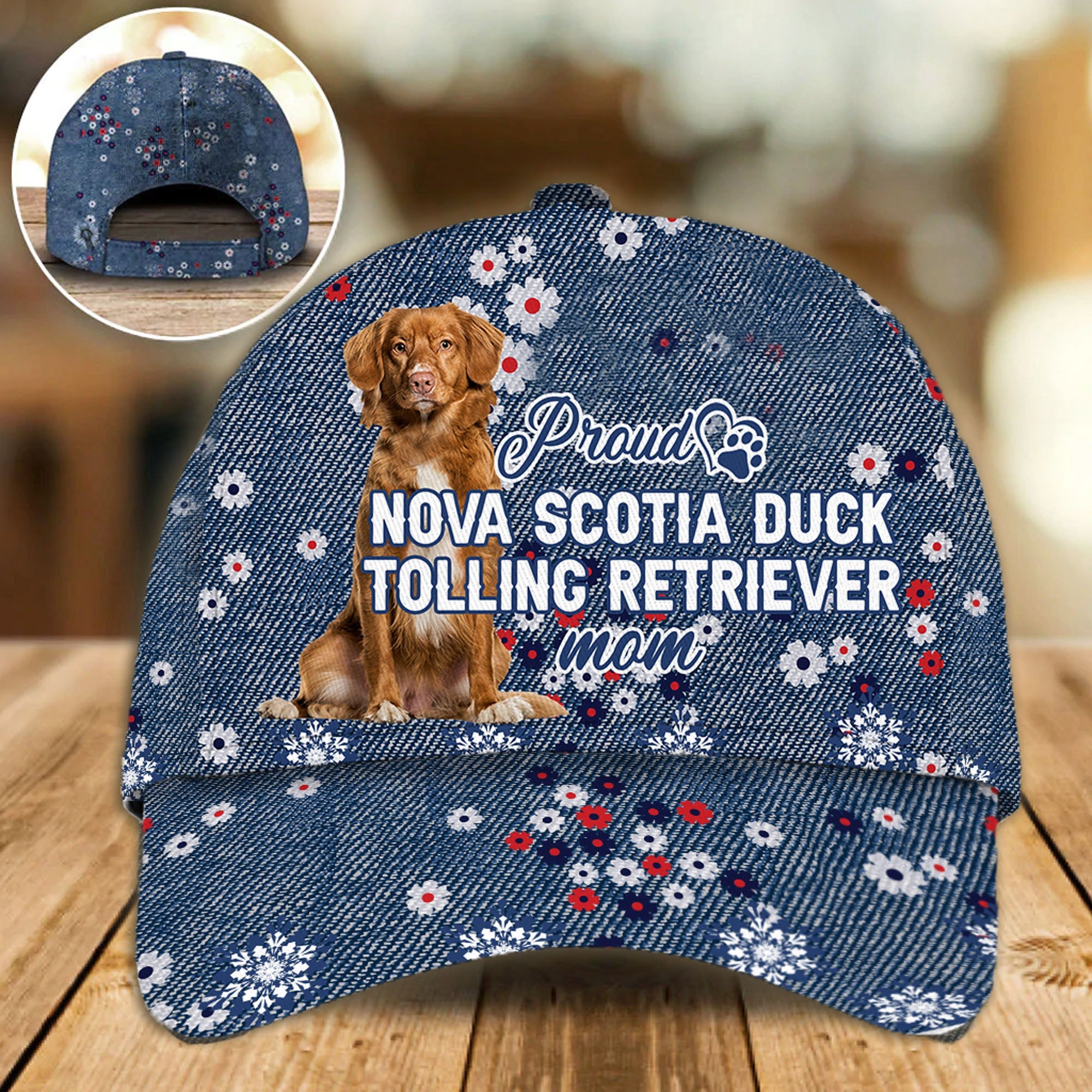 NOVA SCOTIA DUCK TOLLING RETRIEVER - PROUD MOM - CAP - Animals Kind