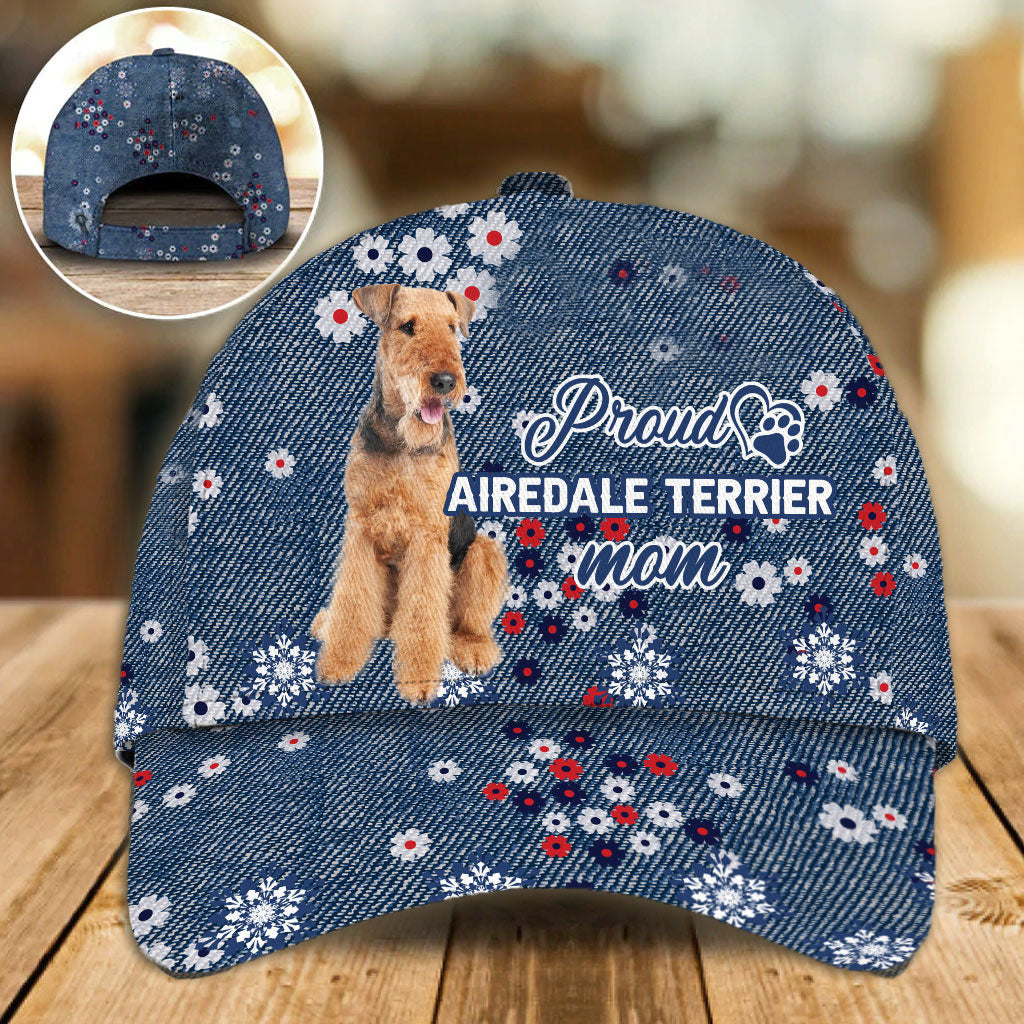 AIREDALE TERRIER - PROUD MOM - CAP - Animals Kind