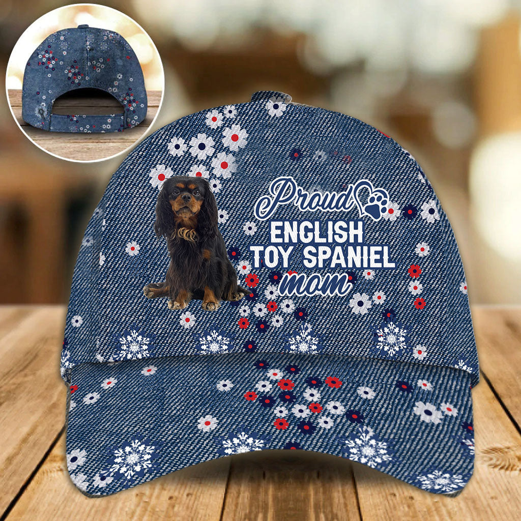 ENGLISH TOY SPANIEL - PROUD MOM - CAP - Animals Kind