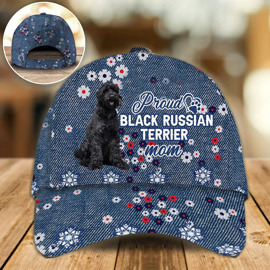 BLACK RUSSIAN TERRIER - PROUD MOM - CAP - Animals Kind